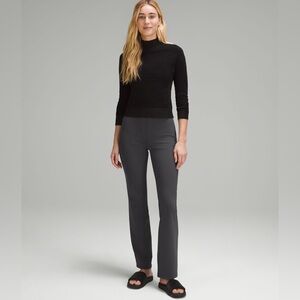 NWT Lululemon Smooth Fit Pull On High Rise Pant size 8 color graphite grey